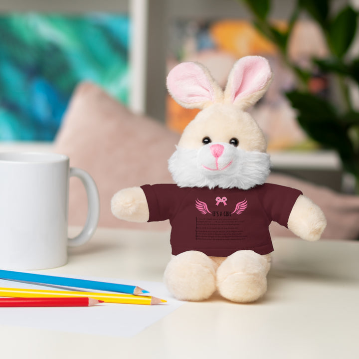 Baby Steps Stuffed Animals with Tee - It's a Girl