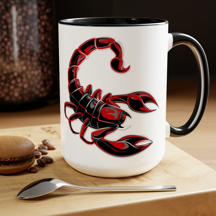 Written in the Stars Two-Tone Coffee Mugs - 15oz - Scorpio
