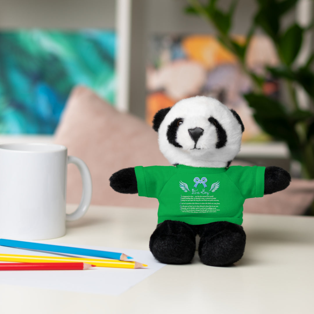 Baby Steps Stuffed Animals with Tee - It's a Boy