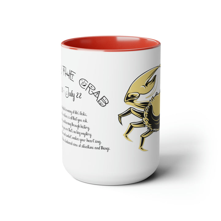 Written in the Stars Two-Tone Coffee Mugs - 15oz - Cancer