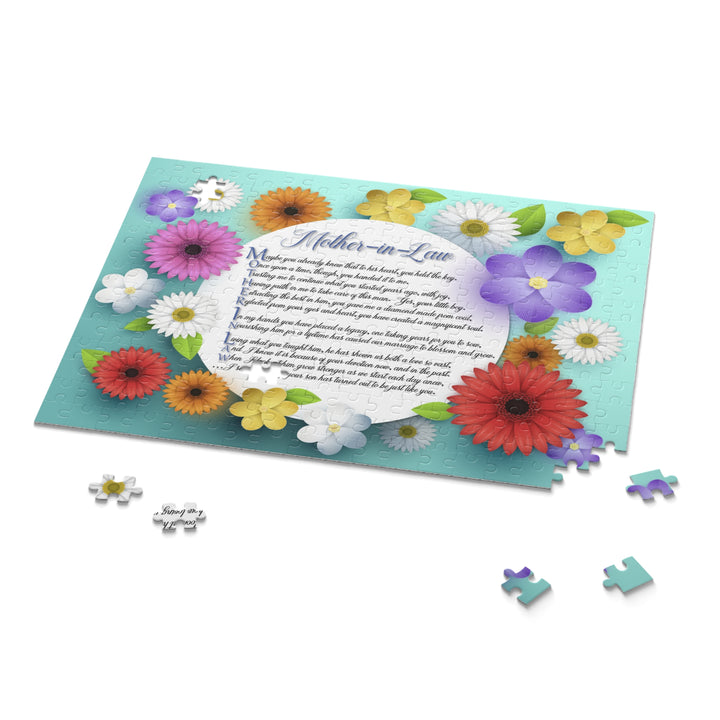 It's Just a Phrase "Mother-in-Law" Acrostic Poem Jigsaw Puzzle