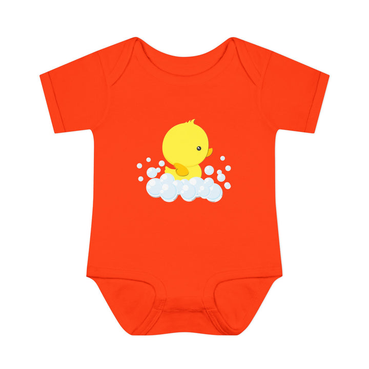 Baby Steps "It's a Boy" Acrostic Poem Bodysuit - Ducky Design