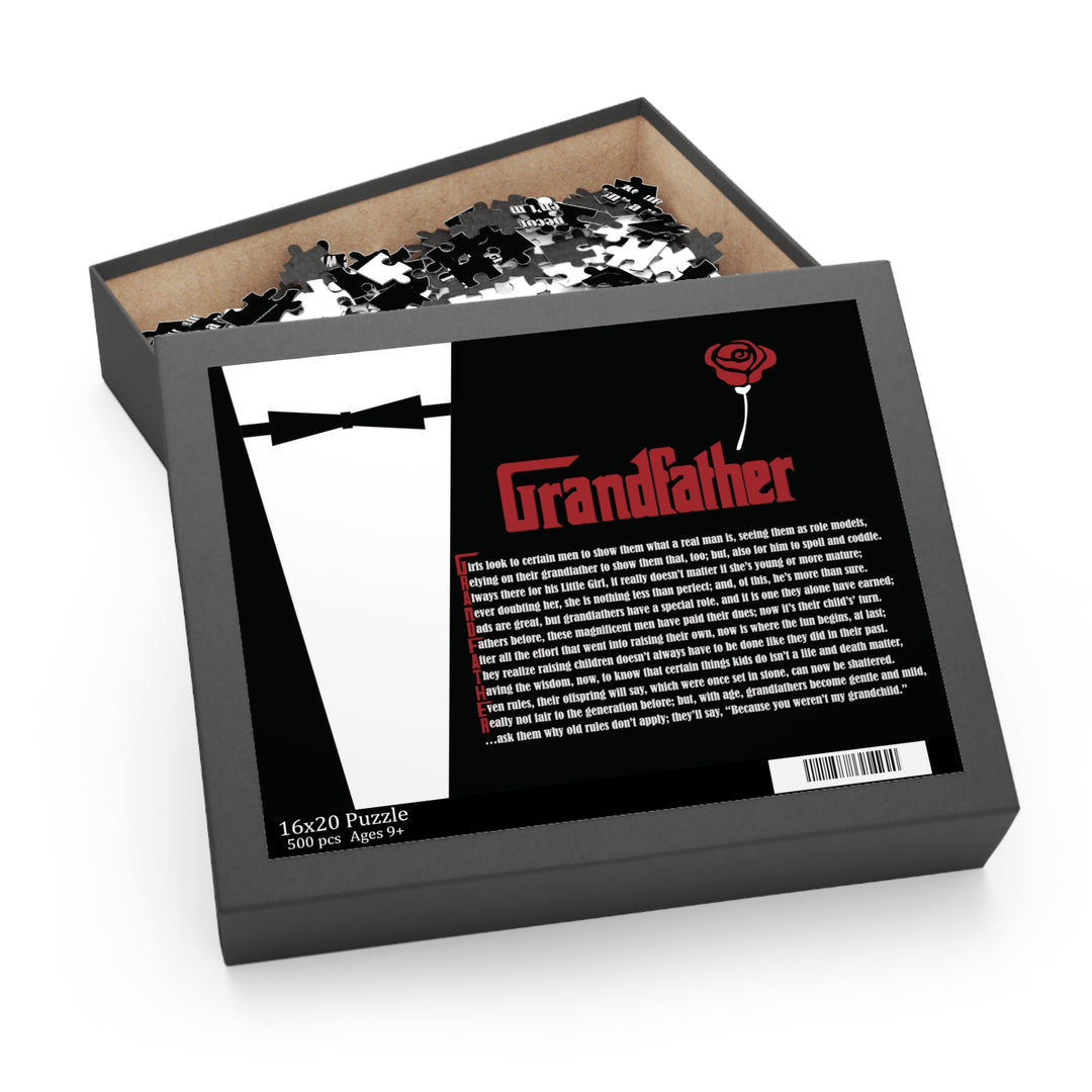 Grandfather Acrostic Poem Puzzle