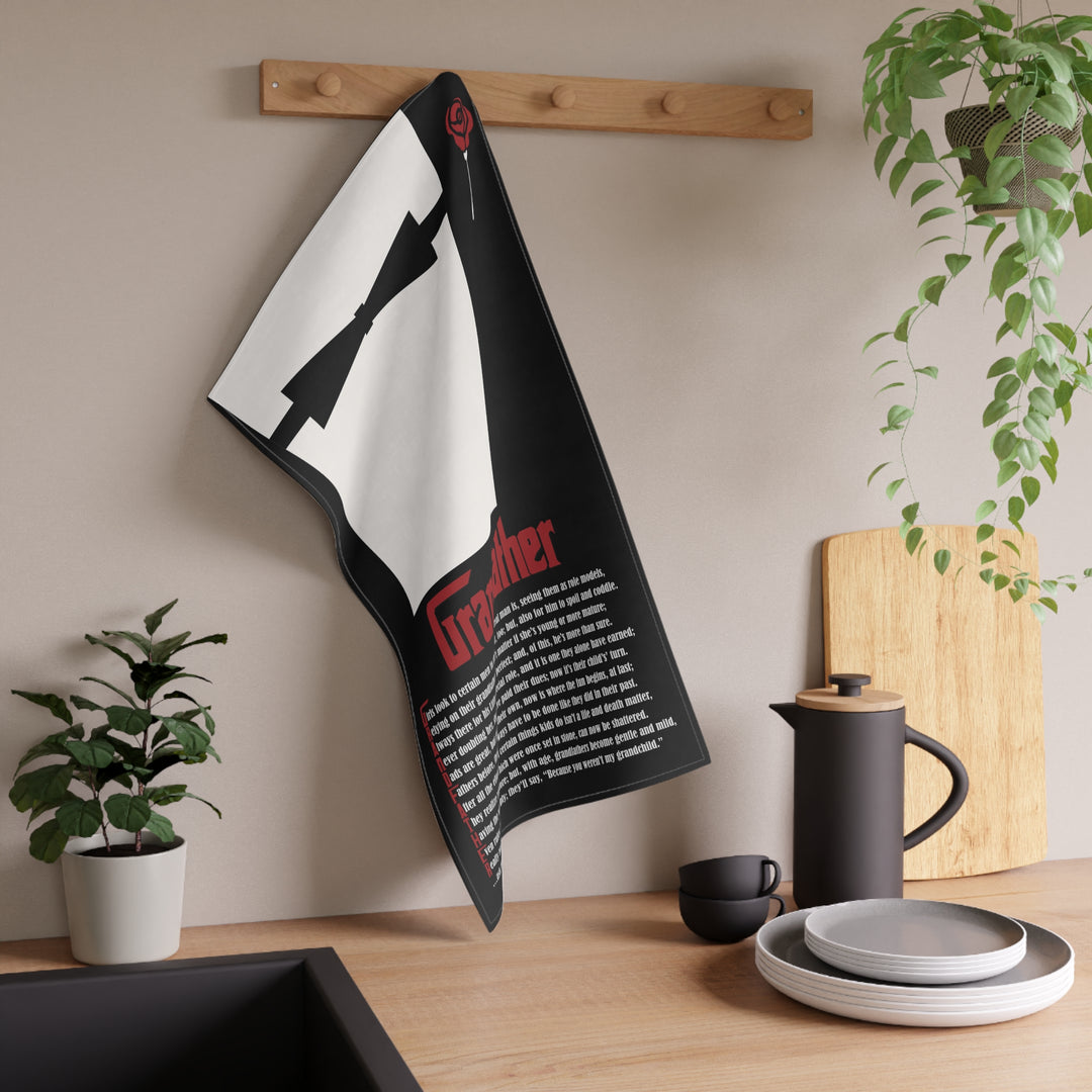 "Grandfather" Acrostic Poem Kitchen Towel