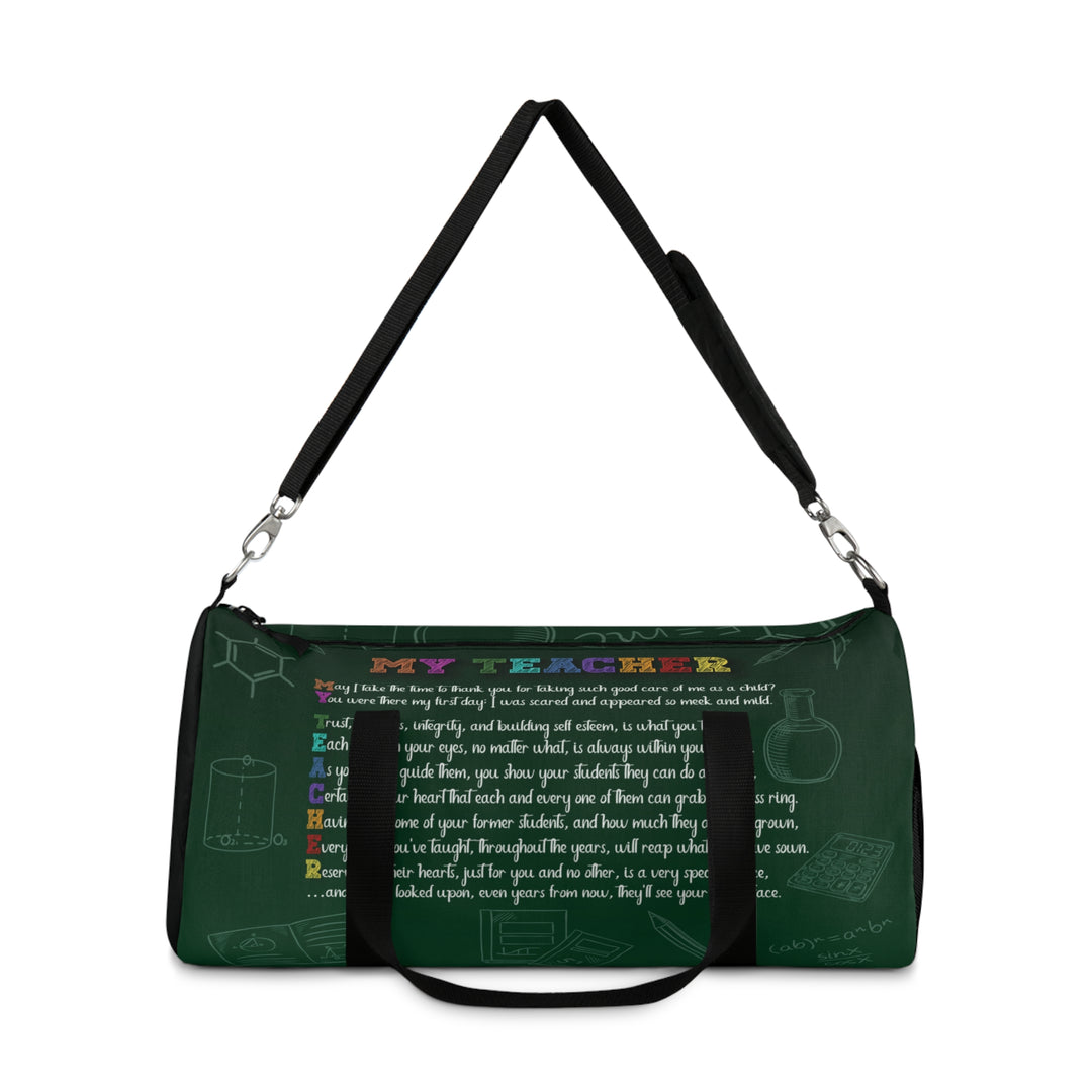 Sweetheart Acrostic Poem Duffel Bag