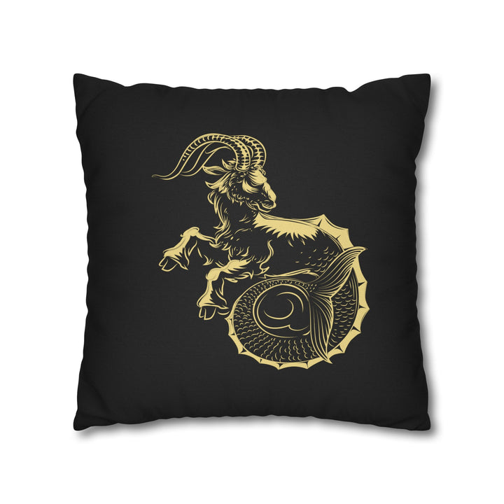 Capricorn Acrostic Poem Pillow Cover