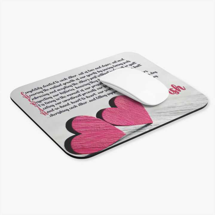 It's Just a Phrase Acrostic Poem Mouse Pad - "Cherish"