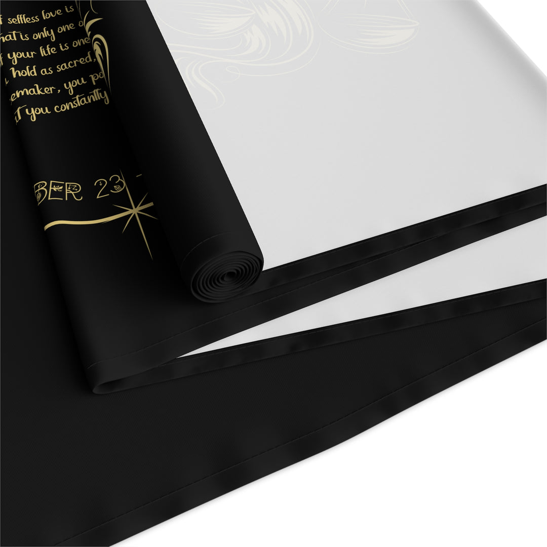 Libra Acrostic Poem Table Runner