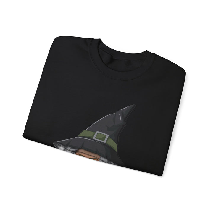 Happy Halloween Acrostic Poem Sweatshirt -  Old Witch
