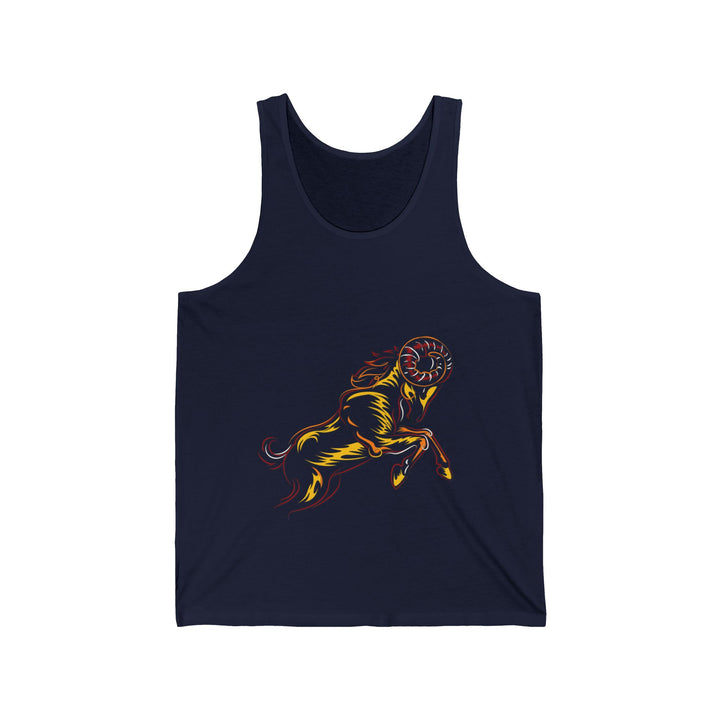 “Aries”  Unisex Acrostic Poem Jersey Tank
