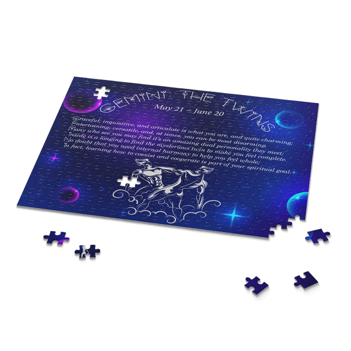 Gemini Acrostic Poem Puzzle