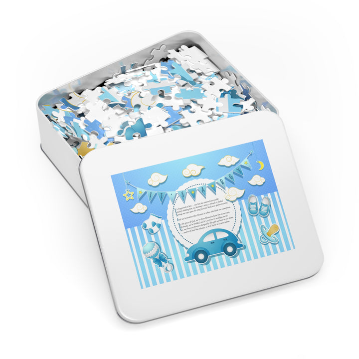 It's a Boy Acrostic Poem Jigsaw Puzzle - No Personalization