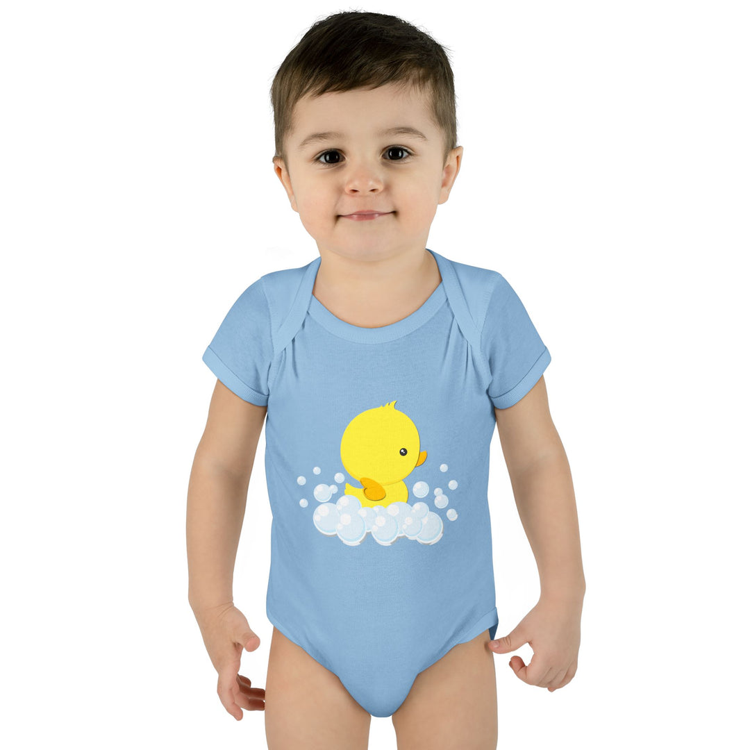 Baby Steps "It's a Boy" Acrostic Poem Bodysuit - Ducky Design