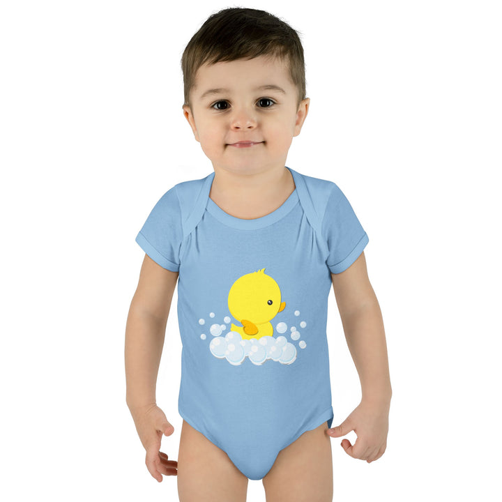 Baby Steps "It's a Boy" Acrostic Poem Bodysuit - Ducky Design