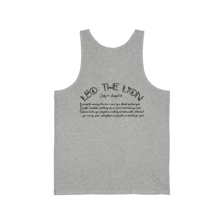 Written in the Stars Unisex Jersey Tank - Leo