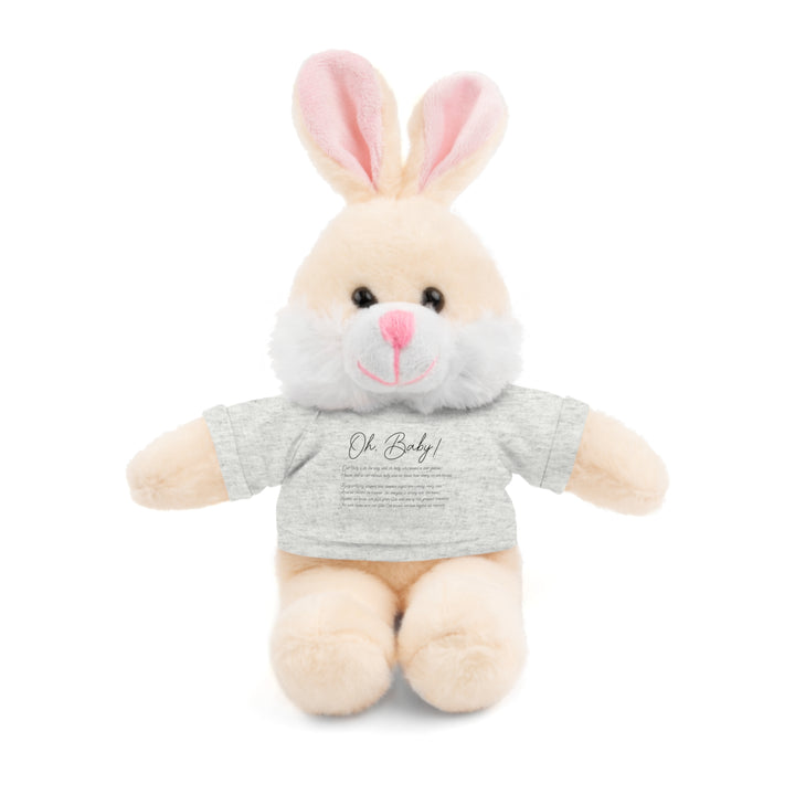 Oh, Baby Acrostic Poem Stuffed Animal Collection with T-Shirt