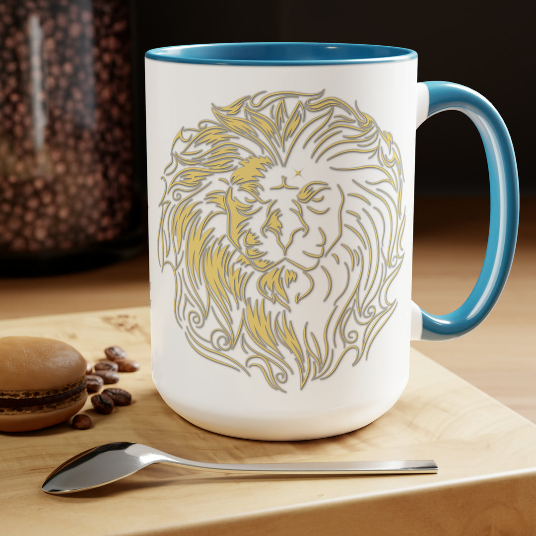 Written in the Stars Two-Tone Coffee Mugs - 15oz - Leo