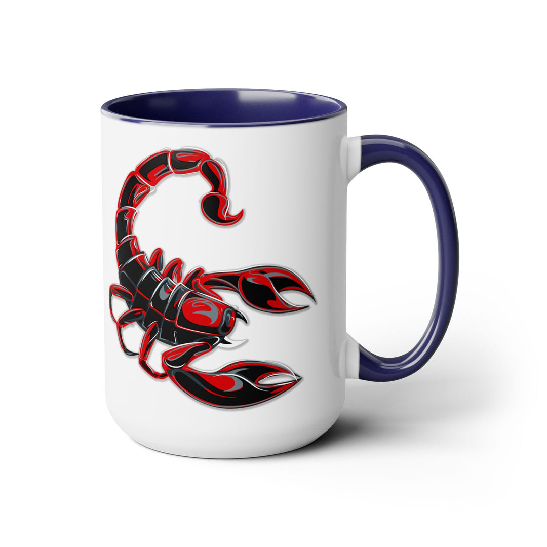 Scorpio Two-Tone Coffee Mugs - 15oz