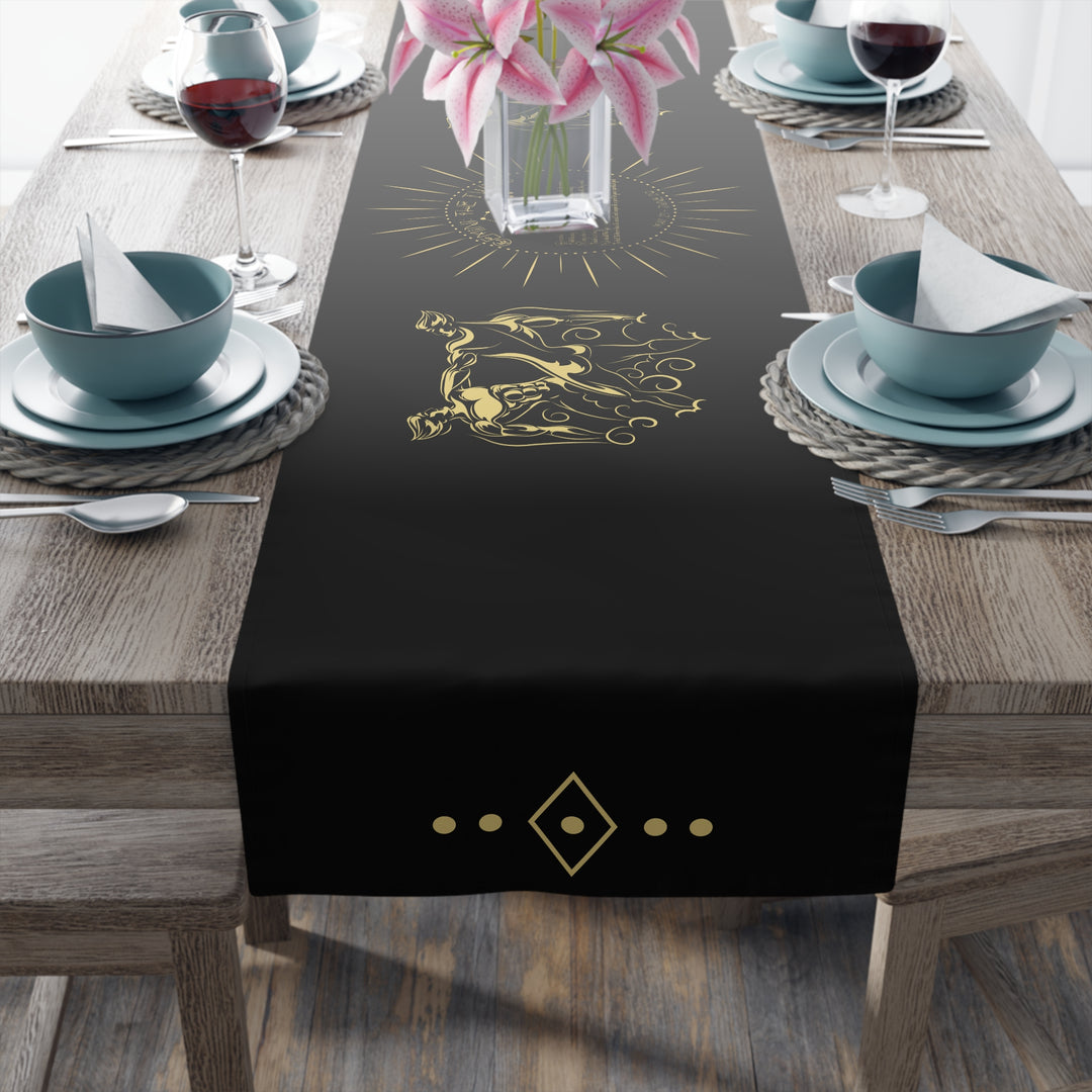 Gemini Acrostic Poem Table Runner
