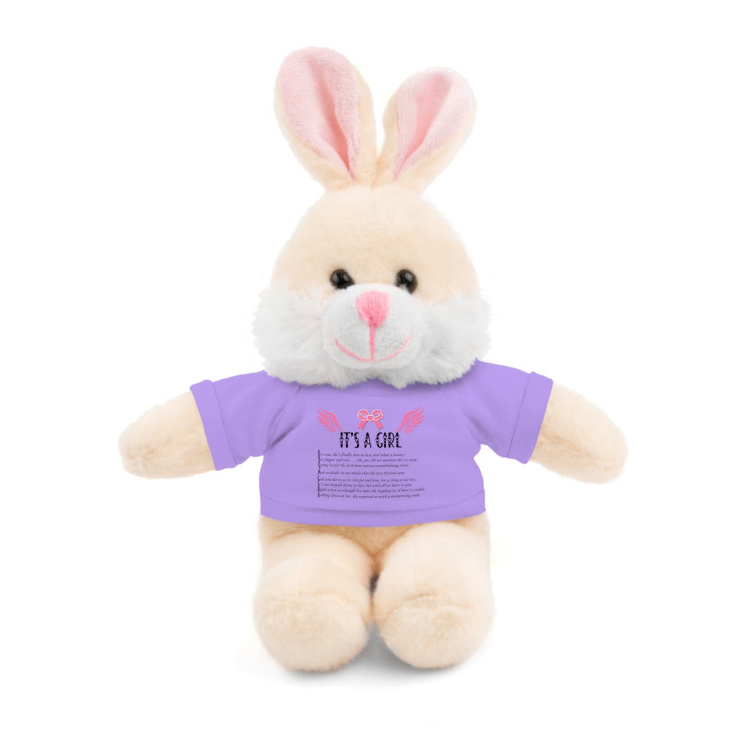 It's a Girl Acrostic Poem Stuffed Animal Collection with T-Shirt - Wings