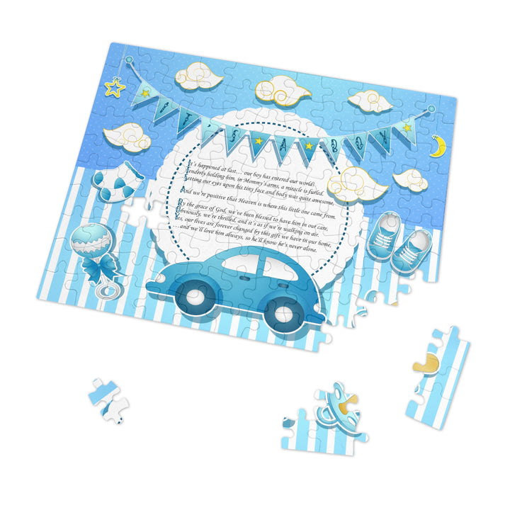 It's a Boy Acrostic Poem Jigsaw Puzzle - No Personalization