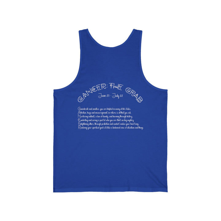 “Cancer” Unisex Acrostic Poem Jersey Tank