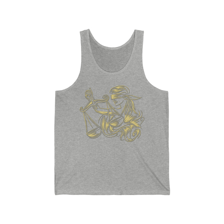 Written in the Stars Unisex Jersey Tank - Libra
