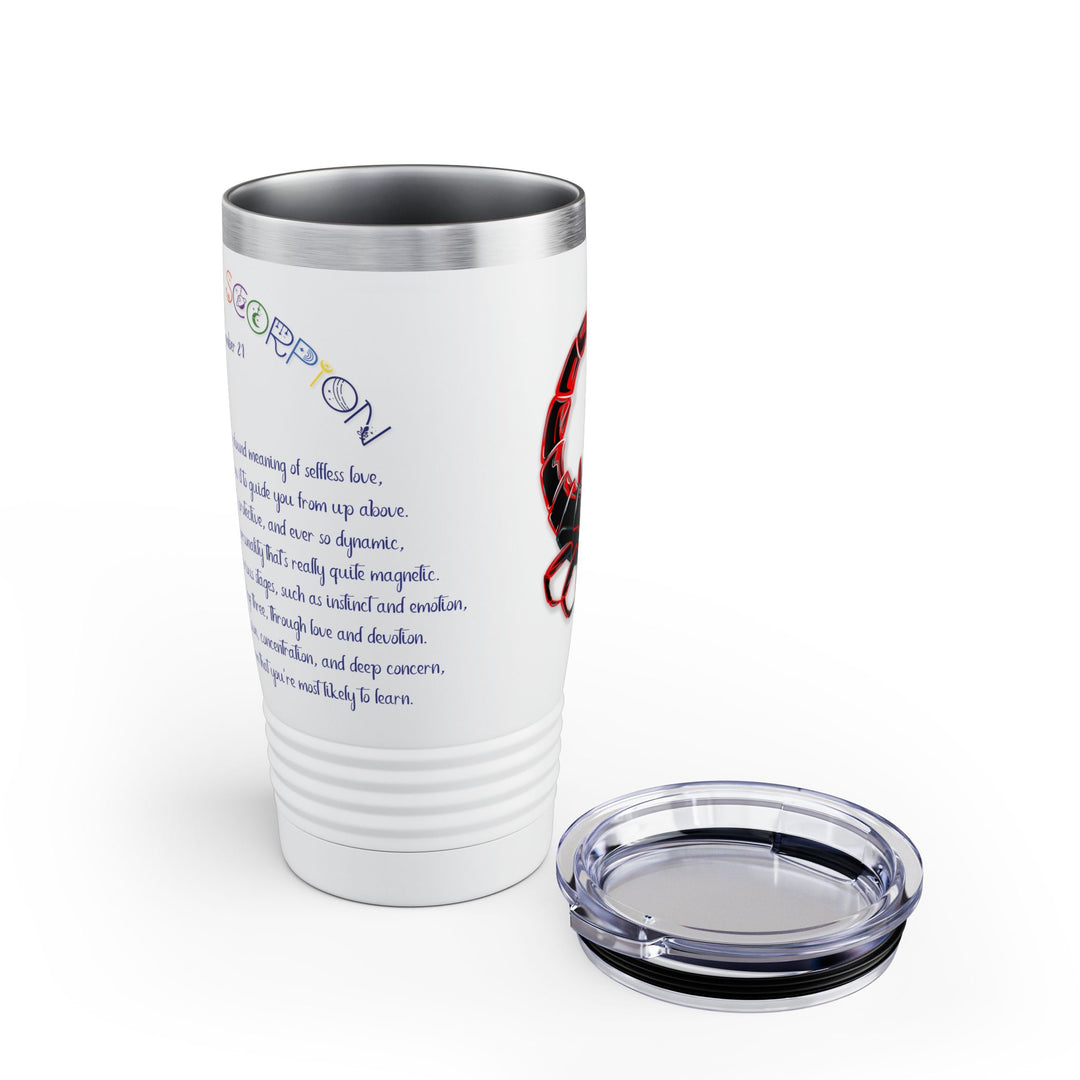 Scorpio Acrostic Poem Ringneck Tumbler - 20oz