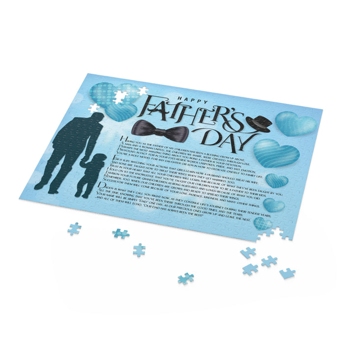 It's Just a Phrase "Happy Father's Day" Acrostic Puzzle for Husband