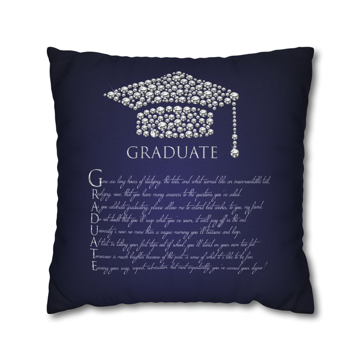 It's Just a Phrase "Graduate" Acrostic Poem Pillow Case/Cover