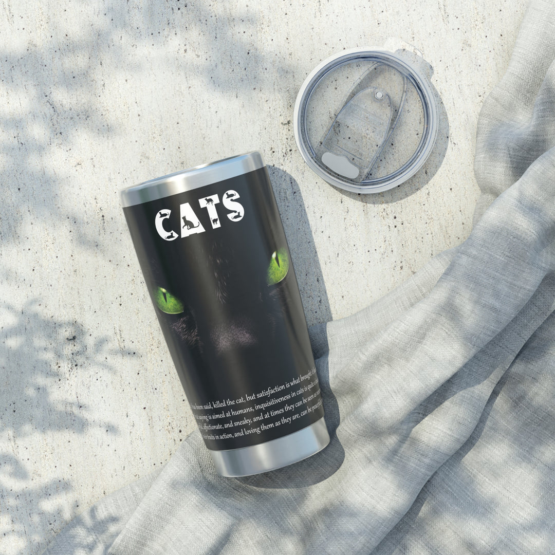 Cats Acrostic Poem Vagabond 20 oz. Tumbler