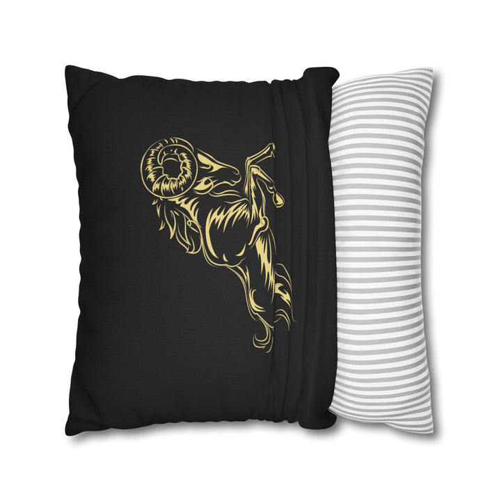 Aries Acrostic Poem Pillow Cover