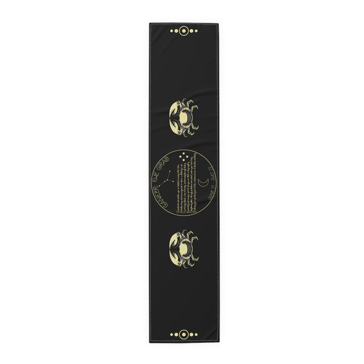 Cancer Acrostic Poem Table Runner