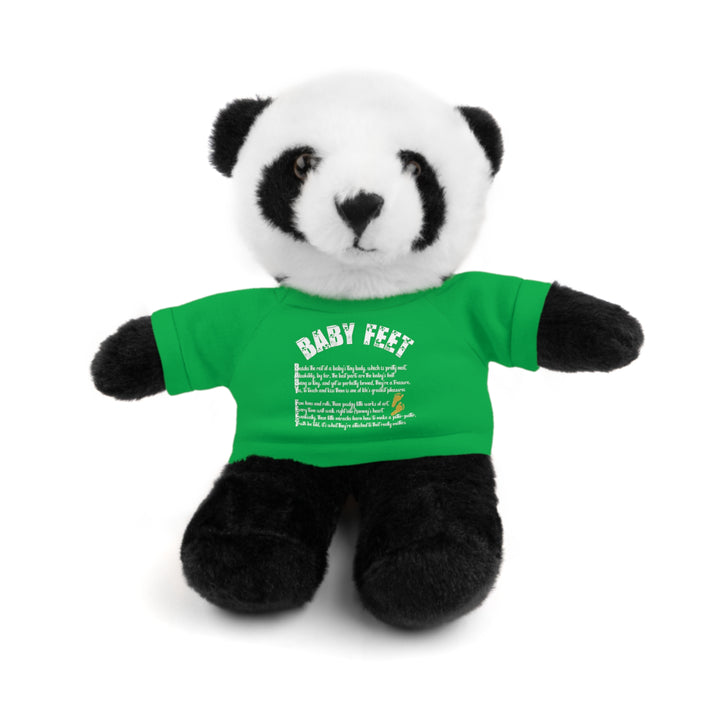 Baby Steps Stuffed Animals with Tee - Baby Feet - Gold Footprints