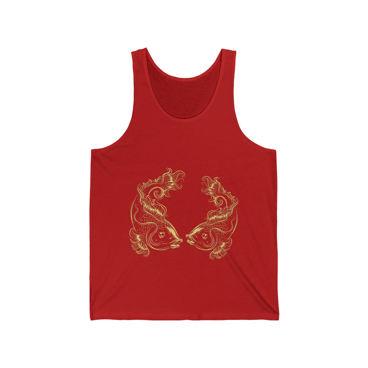 “Pisces” Acrostic Poem Unisex Jersey Tank