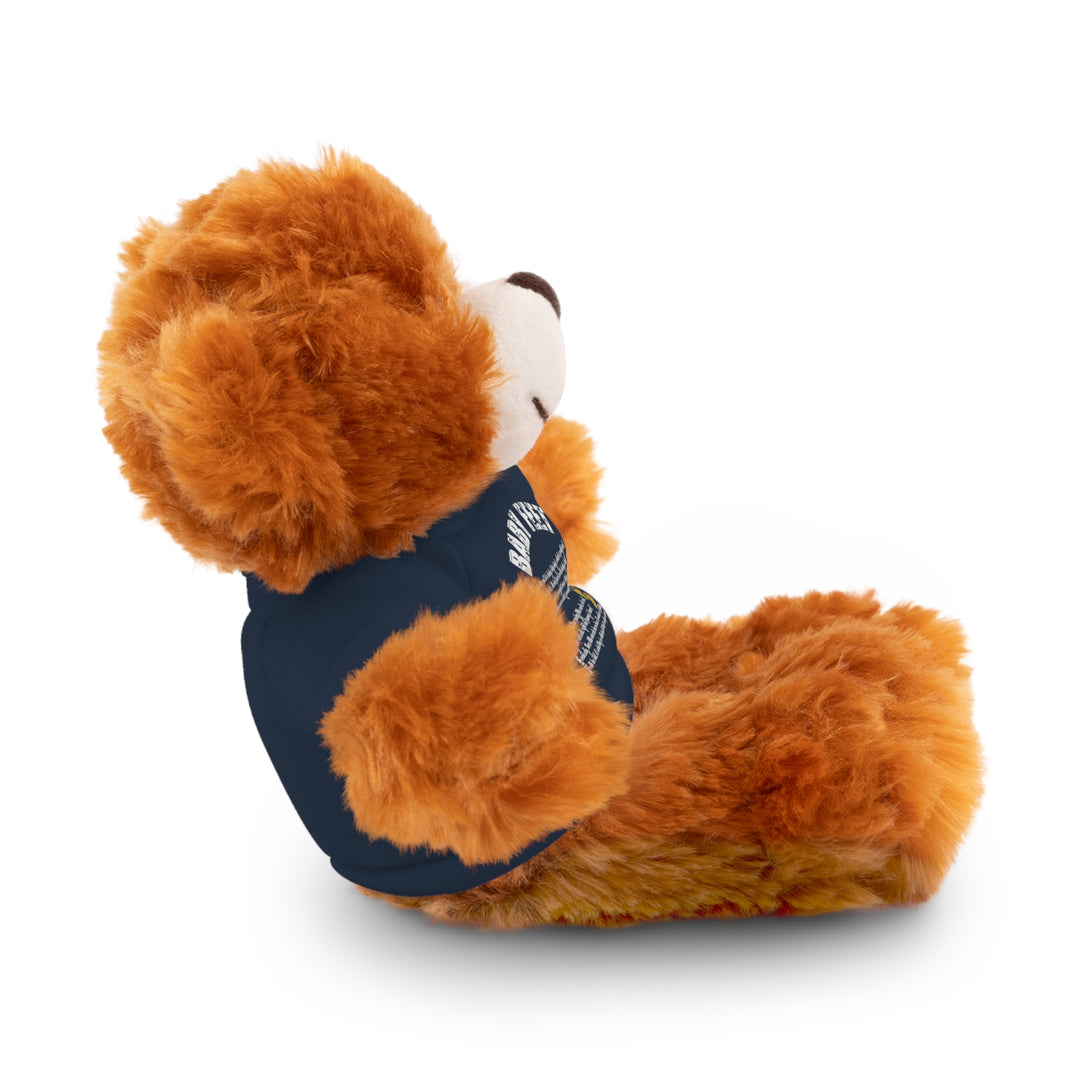 Baby Feet Acrostic Poem Stuffed Animals with Tee - Baby Feet - Gold Footprints