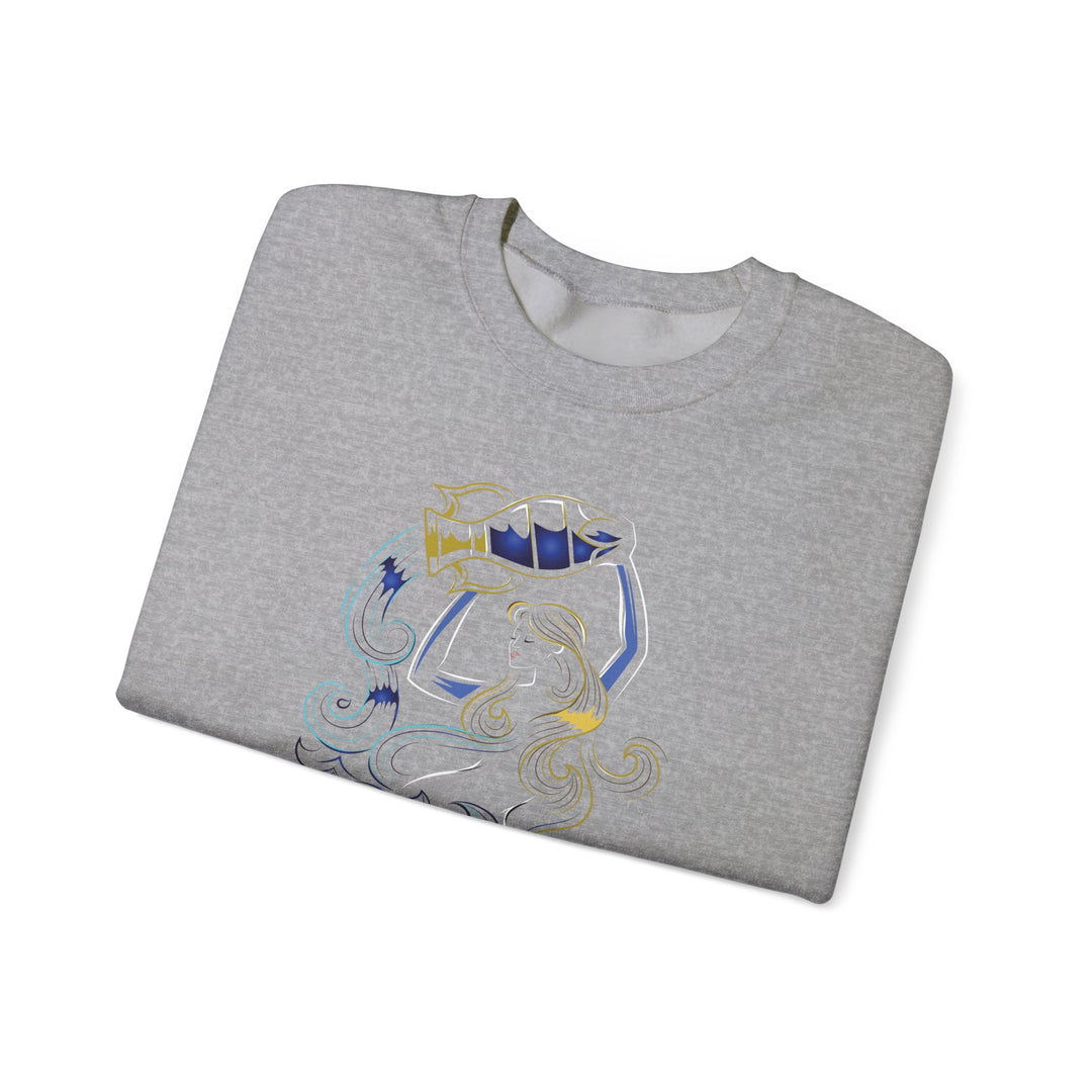 Aquarius Acrostic Poem Astrology Sweatshirt - Unisex