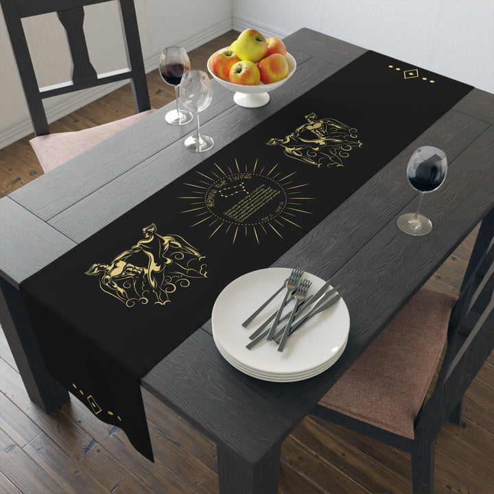 Gemini Acrostic Poem Table Runner