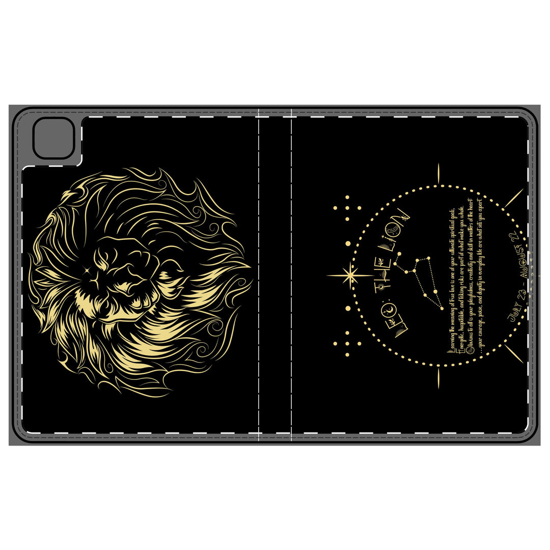 Leo Acrostic Poem Elegant Tablet Folio Case