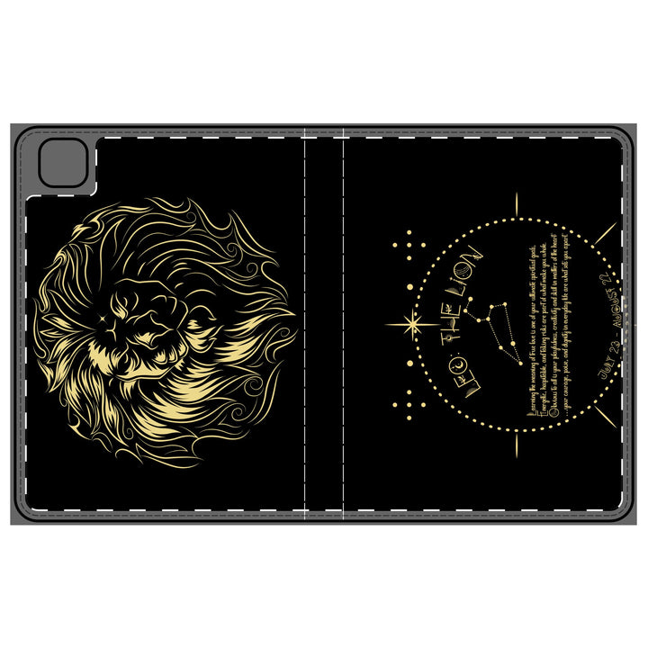 Leo Acrostic Poem Elegant Tablet Folio Case