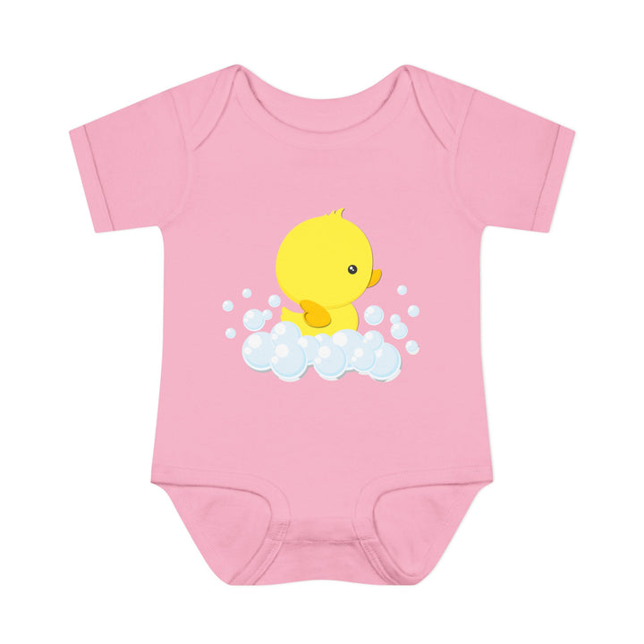 “It's a Girl” with Adorable Ducky Design Bodysuit