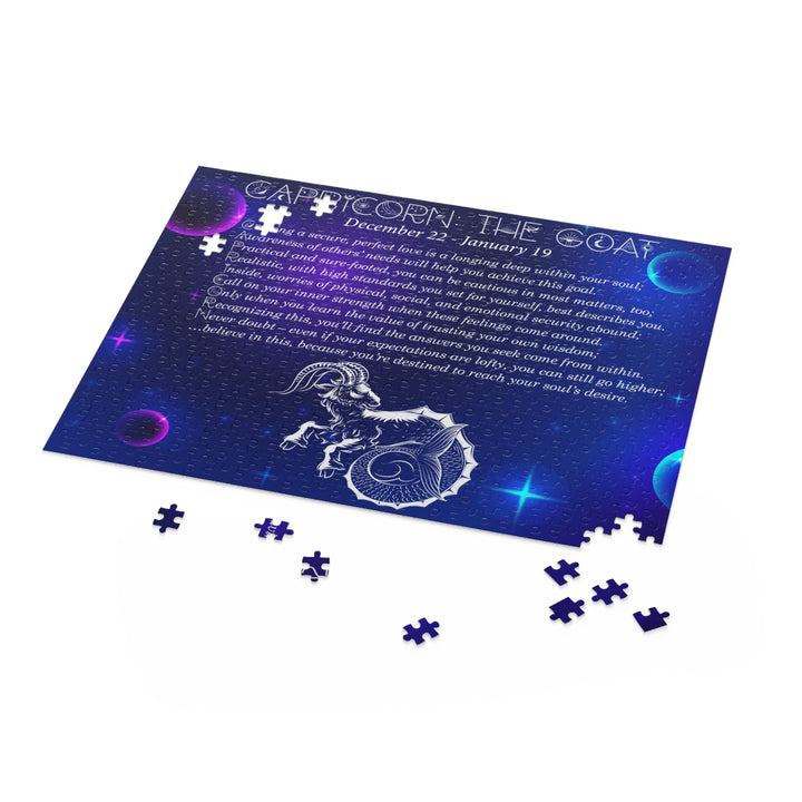 Capricorn Acrostic Poem Puzzle