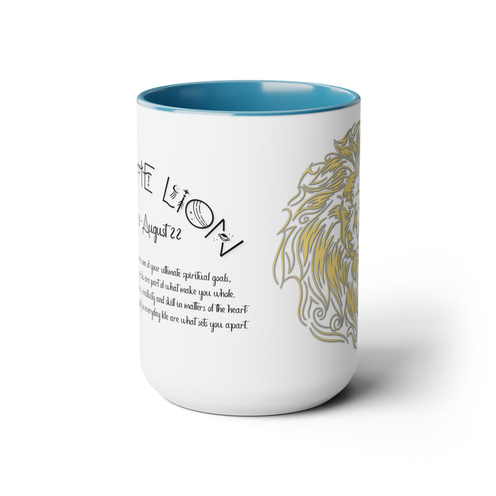 Written in the Stars Two-Tone Coffee Mugs - 15oz - Leo