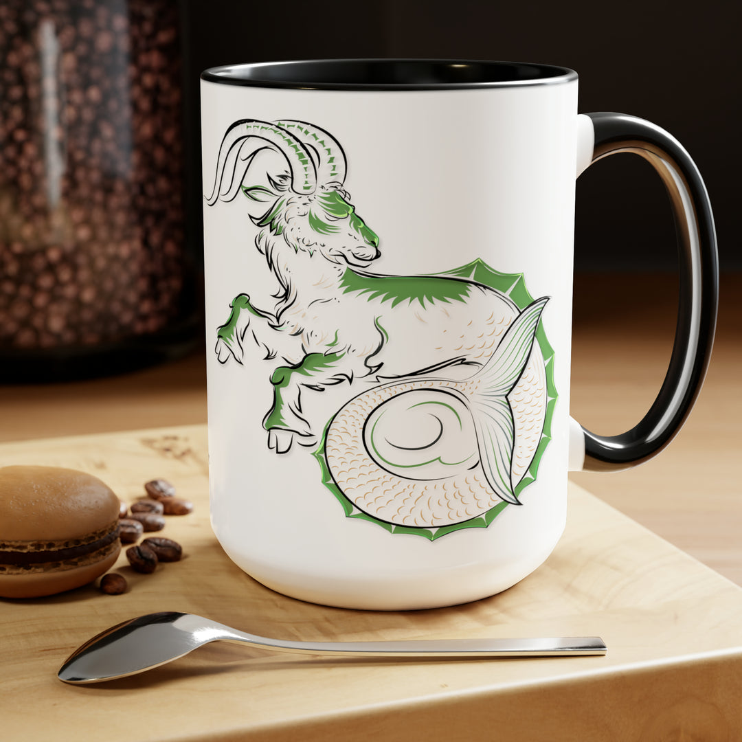 Written in the Stars Two-Tone Coffee Mugs - 15oz - Capricorn