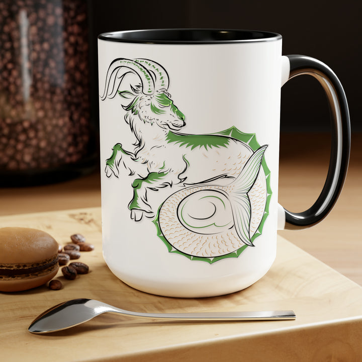 Written in the Stars Two-Tone Coffee Mugs - 15oz - Capricorn