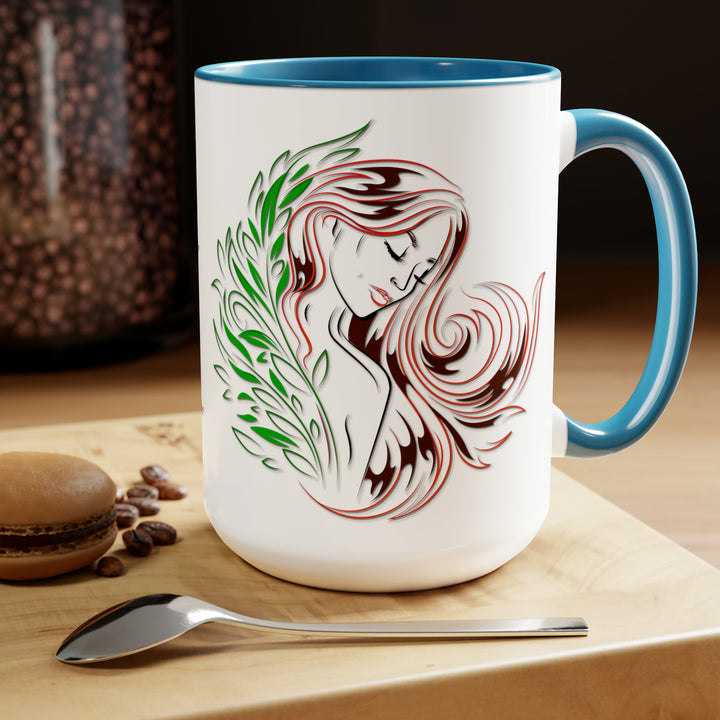 Written in the Stars Two-Tone Coffee Mugs - 15oz - Virgo
