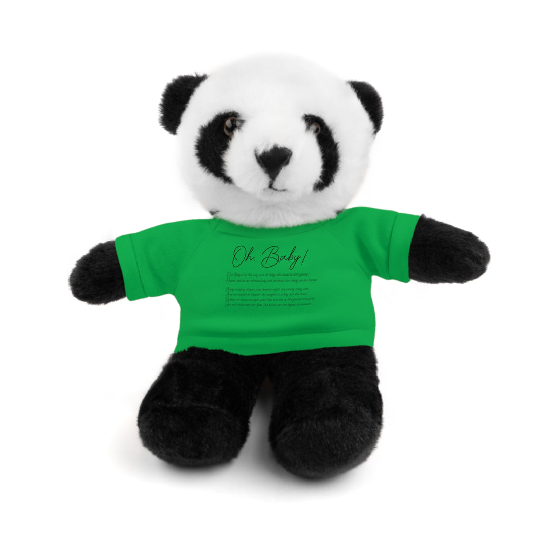 Oh, Baby Acrostic Poem Stuffed Animal Collection with T-Shirt