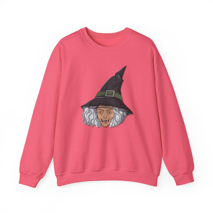 Happy Halloween Acrostic Poem Sweatshirt -  Old Witch