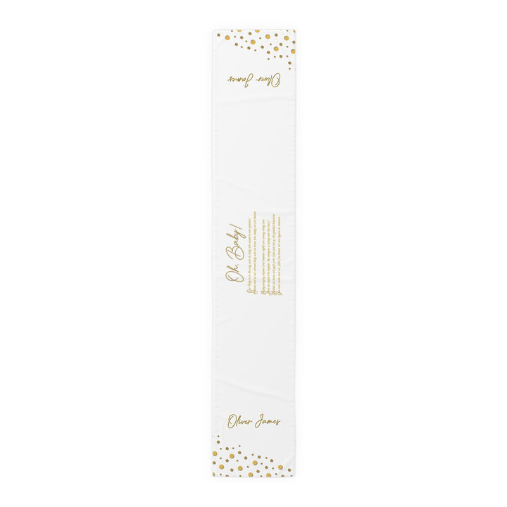 Oh, Baby Table Runner - Personalized