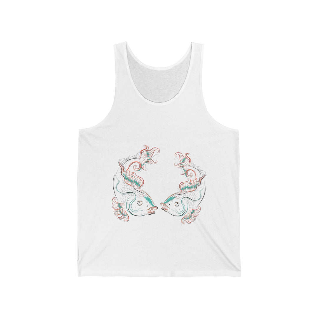 “Pisces” Acrostic Poem Unisex Jersey Tank